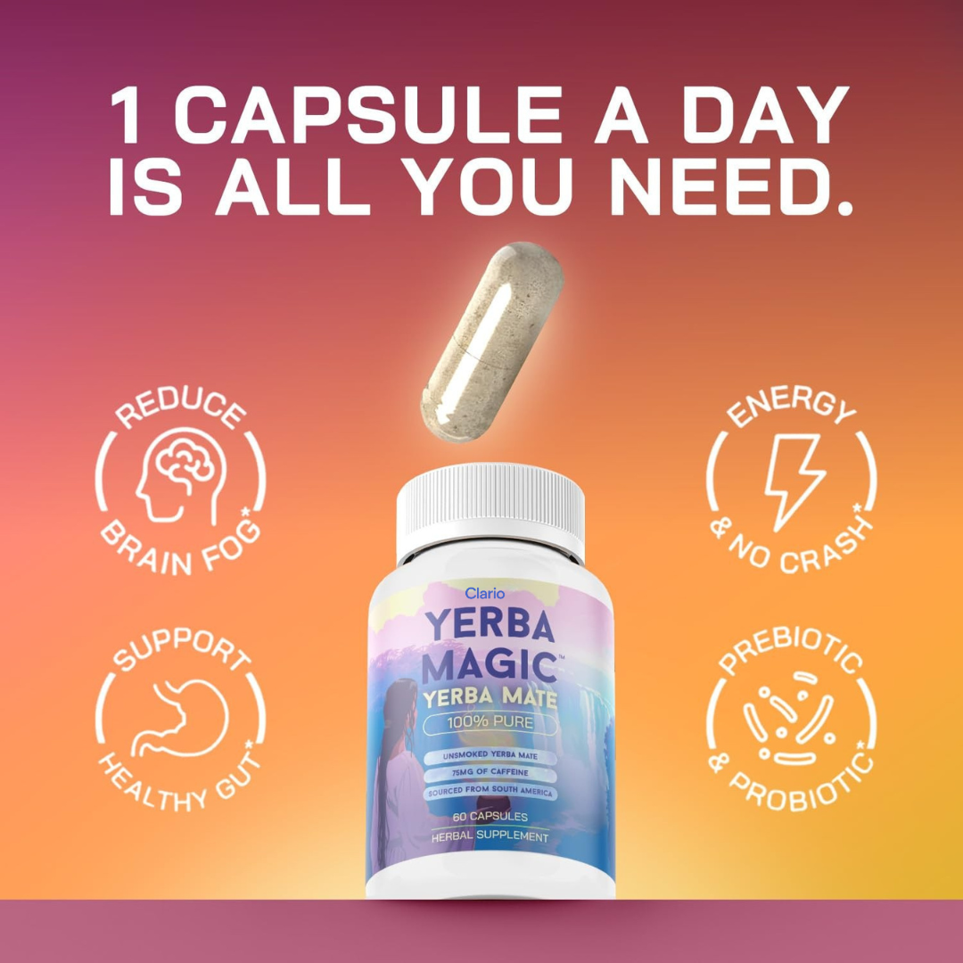 Clario Daily Yerba Capsules™